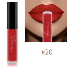 Load image into Gallery viewer, NICEFACE Lip Gloss 26 Colors Nude Matte Liquid Lipstick Mate Waterproof Long Lasting Moisturizing Lipgloss Lip Makeup Cosmetics
