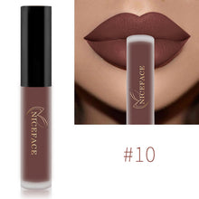 Load image into Gallery viewer, NICEFACE Lip Gloss 26 Colors Nude Matte Liquid Lipstick Mate Waterproof Long Lasting Moisturizing Lipgloss Lip Makeup Cosmetics