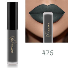 Load image into Gallery viewer, NICEFACE Lip Gloss 26 Colors Nude Matte Liquid Lipstick Mate Waterproof Long Lasting Moisturizing Lipgloss Lip Makeup Cosmetics