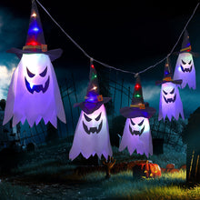 Load image into Gallery viewer, Halloween Lights Outdoor Multi-Color LED Pumpkin Lanterns Battery-Powered