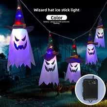 Load image into Gallery viewer, Halloween Lights Outdoor Multi-Color LED Pumpkin Lanterns Battery-Powered