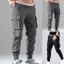 Load image into Gallery viewer, Autumn Men Pants Hip Hop Harem Joggers Pants New Male Trousers Mens Solid Multi-pocket Cargo Pants Skinny Fit Sweatpants