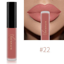 Load image into Gallery viewer, NICEFACE Lip Gloss 26 Colors Nude Matte Liquid Lipstick Mate Waterproof Long Lasting Moisturizing Lipgloss Lip Makeup Cosmetics