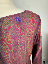 Load image into Gallery viewer, PRC6827 Avatar Pure Silk Self Pocket Tunic Dress