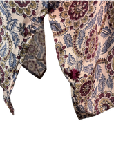Load image into Gallery viewer, PRC7308 Avatar Pure Silk Short Kaftan Tunic with Slits