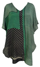Load image into Gallery viewer, PRC6498 Avatar Pure Silk Waterfall Top