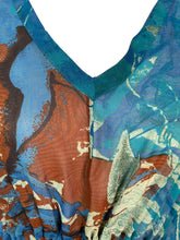 Load image into Gallery viewer, PRG6365 Sheer Avatar Pure Silk Maxi Kaftan