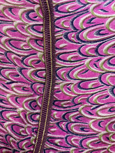Load image into Gallery viewer, PRC6191 Avatar Long Pure Silk Kimono Sleeved Duster with Belt