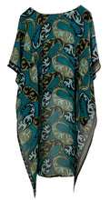 Load image into Gallery viewer, PRG7717 Sheer Avatar Pure Silk Hi Lo Top