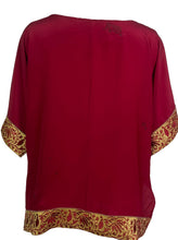 Load image into Gallery viewer, PRC6391 Avatar Pure Silk Side Slit Top