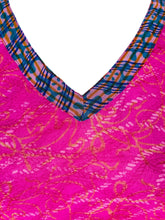 Load image into Gallery viewer, PRG7475 Sheer Avatar Pure Silk Short Kaftan Tunic with Slits