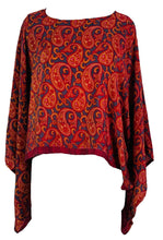 Load image into Gallery viewer, PRC7316 Avatar Pure Silk Kimono-Sleeved Top