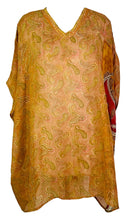 Load image into Gallery viewer, PRG7488 Sheer Avatar Pure Silk Short Kaftan Tunic without Slits