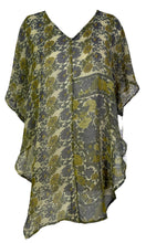 Load image into Gallery viewer, PRG6853 Sheer Avatar Pure Silk Waterfall Top