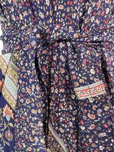 Load image into Gallery viewer, PRC7665 Avatar Pure Silk Maxi Dress with Belt
