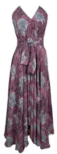 Load image into Gallery viewer, PRC7760 Avatar Pure Silk Maxi Dress with Belt