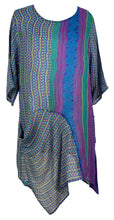 Load image into Gallery viewer, PRG6813 Sheer Avatar Pure Silk Self Pocket Tunic Dress
