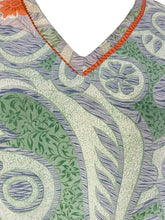 Load image into Gallery viewer, PRC7473 Avatar Pure Silk Short Kaftan Tunic with Slits