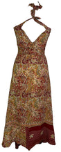 Load image into Gallery viewer, PRC7245 Avatar Pure Silk Maxi Dress with Belt