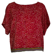 Load image into Gallery viewer, PRC5694 Avatar Pure Silk Boxy Top