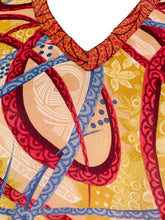 Load image into Gallery viewer, PRG7478 Sheer Avatar Pure Silk Midi Length Kaftan
