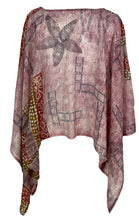 Load image into Gallery viewer, PRG7049 Sheer Avatar Pure Silk Capelet Poncho