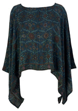 Load image into Gallery viewer, PRC7037 Avatar Pure Silk Capelet Poncho