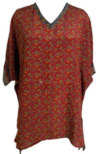 Load image into Gallery viewer, PRC6457 Avatar Pure Silk Long Tunic with Side Ties