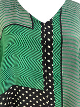 Load image into Gallery viewer, PRC6498 Avatar Pure Silk Waterfall Top