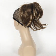 Load image into Gallery viewer, Short Natural Wave Ponytail Extension with Claw Clip – Easy Clip-On Hairpiece