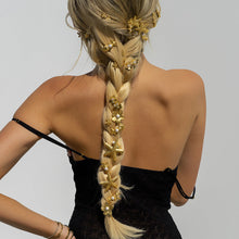 Load image into Gallery viewer, Twin Starfish Freshwater Pearl French Pin – Hypoallergenic 18k Gold-Plated Hair Accessory