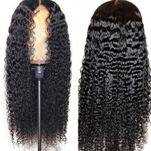 Load image into Gallery viewer, Beumax Water Curl 4x4 Lace Closure Human Hair Wigs for Black Women - Bianca's hair and beauty supply