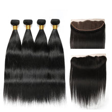 Load image into Gallery viewer, BeuMax Hairs 9A Grade Brazilian Human Hair Extension1/3/4 Straight - Bianca's hair and beauty supply