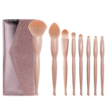 Load image into Gallery viewer, 8pcs Twisted Waist Makeup Brush Set Beauty Tool Blush Brush Makeup Brush Cross- Exclusive Manufacturer - - Bianca's hair and beauty supply