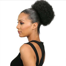 Load image into Gallery viewer, African Wig Hair Bud Explosive Head Fluffy Curly Caterpillar Bun Hair Bag - Bianca's hair and beauty supply