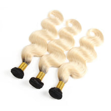 Load image into Gallery viewer, Human Hair Hair 1b 613body Real Wig Hair Weave Supply The United States Foreign One Drop - - Bianca's hair and beauty supply