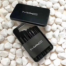 Load image into Gallery viewer, Make Up Brush Set 12 Support Make Up Brush Gold Portable Tin Box Make Up Brush Make-up Brush Beauty Tool Set - Bianca's hair and beauty supply