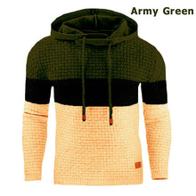 Load image into Gallery viewer, Men's Hoodies Autumn Casual Long Sleeve Oversized Hoodie Men Sweatshirt Patchwork Hooded Sweatshirts Pullover Men Tracksuit 5XL