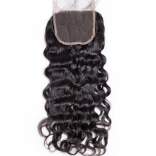 Load image into Gallery viewer, BeuMax Hairs Brazilian Human Hair Closure with Baby Hair, Water Wave - Bianca's hair and beauty supply