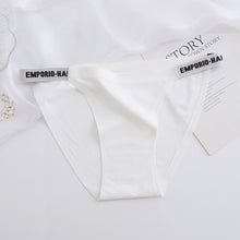 Load image into Gallery viewer, European And American Sexy Women's Briefs Ice Silk Seamless Sweet Hip Lifting Sports Pure Cotton Bottom Crotch Fun G-String Pants