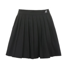 Load image into Gallery viewer, Casual White Mini Pleated Skirts Shorts Letter Print High Waisted Short Skirt Korean Preppy Style Summer Dance