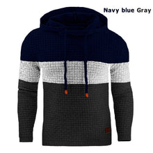 Load image into Gallery viewer, Men's Hoodies Autumn Casual Long Sleeve Oversized Hoodie Men Sweatshirt Patchwork Hooded Sweatshirts Pullover Men Tracksuit 5XL