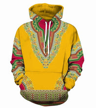Load image into Gallery viewer, 3D Traditional Print Hoodies Men Women Fashion African Dashiki Hoodie Sweatshirts Men Hip Hop Streetwear Hoody Tracksuit