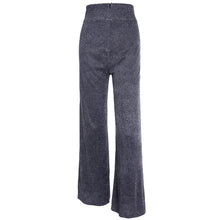 Load image into Gallery viewer, Women's New Fashion Casual Pants High Waist Loose Shiny Wide Leg Pants Casual Pants