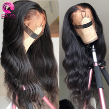Load image into Gallery viewer, Eva Lace Front Human Hair Wigs Pre Plucked With Baby Hair Glueless Body Wave Wigs For Black Women Brazilian Lace Frontal Wigs