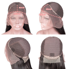 Load image into Gallery viewer, Water Wave Lace Front Wig Full Lace Front Human Hair Wigs For Black Women 30 34 Inch HD Wet And Wavy Loose Deep Wave Frontal Wig