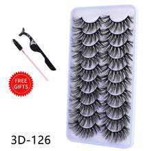 Load image into Gallery viewer, 5/10Pairs 3D Mink Lashes Natural Eyelashes Dramatic False Eyelashes Faux Cils Makeup Wholesale Fake Eyelash Extension maquiagem