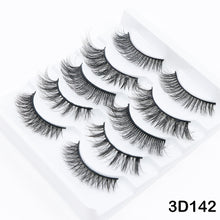Load image into Gallery viewer, 5/10Pairs 3D Mink Lashes Natural Eyelashes Dramatic False Eyelashes Faux Cils Makeup Wholesale Fake Eyelash Extension maquiagem