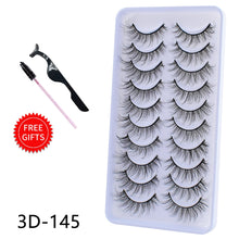 Load image into Gallery viewer, 5/10Pairs 3D Mink Lashes Natural Eyelashes Dramatic False Eyelashes Faux Cils Makeup Wholesale Fake Eyelash Extension maquiagem