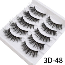 Load image into Gallery viewer, 5/10Pairs 3D Mink Lashes Natural Eyelashes Dramatic False Eyelashes Faux Cils Makeup Wholesale Fake Eyelash Extension maquiagem